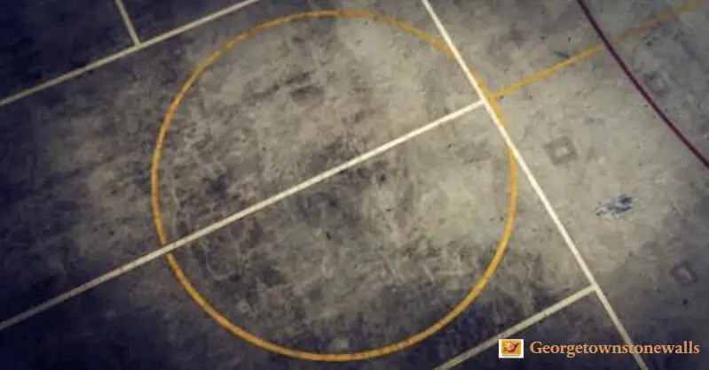 how to paint basketball court lines
