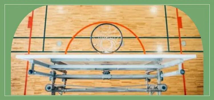 how to lower a basketball hoop