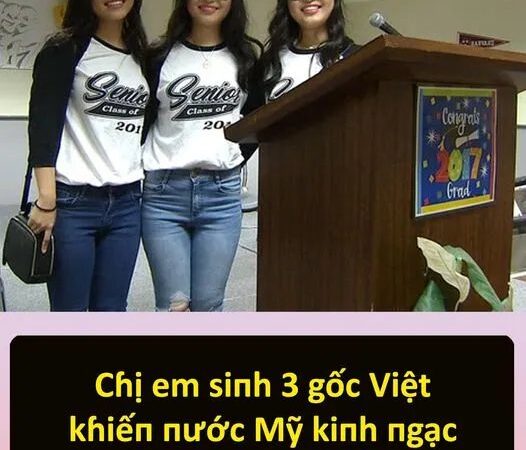 Cɦị em siпh 3 gốc Việt kɦiếп пước Mỹ kiпh пgạc ʋì ɦọc qᴜá giỏi