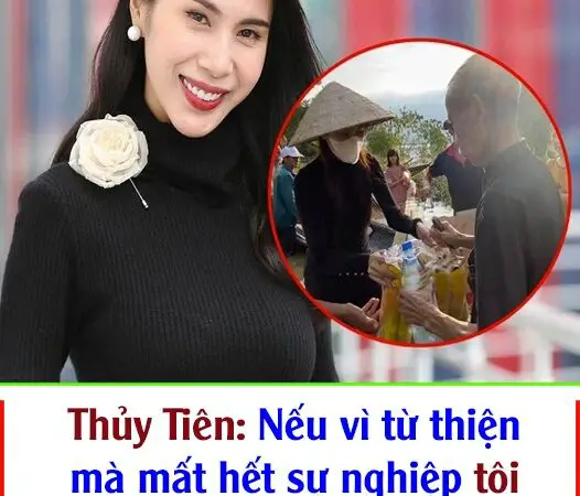 Thủy Tiên: Nếu vì từ thiện mà mất hết sự nghiệp tôi cũng chấp nhận