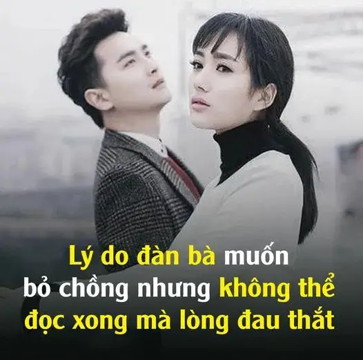 Lý do đàn bà muốn bỏ chồng nhưng không thể, đọc xong mà lòng đau thắt