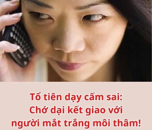 Tổ tiên dạy cấm sai: Chớ dại kết giao với người mắt trắng môi thâm!