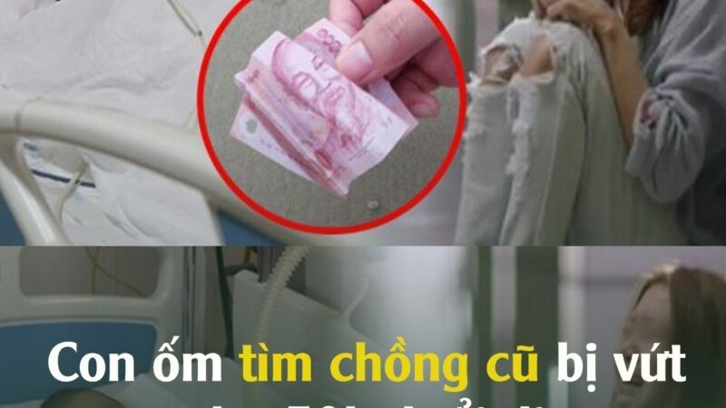 Con ốm tìm chồng cũ bị vứt cho 50k đuổi đi, về nhận tin nhắn tôi vỡ òa hạnh phúc