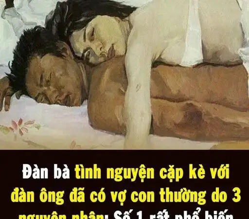 5 kiểu đàn bà sẵn sàng cặp kè với trai có vợ, dễ “ngã vào lòng” người khác