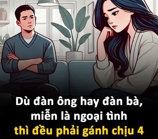 Dù đàn ông hay đàn bà, miễn là ngoại tình thì đều phải gánh chịu 4 quả báo nhãn tiền này, ai cũng nên đọc