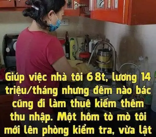 Lương hưu của bác giúp việc 14 triệu/tháng nhưng vẫn đi làm thuê, nghe bác kể chuyện mà tôi giật mình