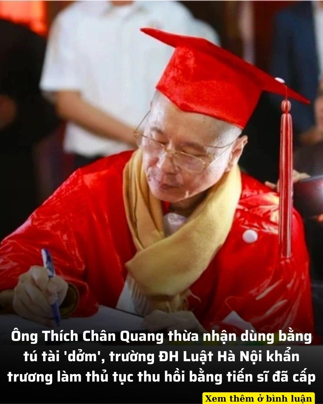 Chính thức: Tạm biệt ông Vương Tấn Việt, thu hồi văn bằng đã cấp